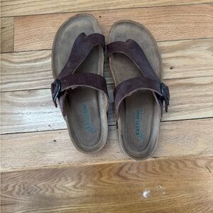 Eastland Women's Dark Brown Sandals